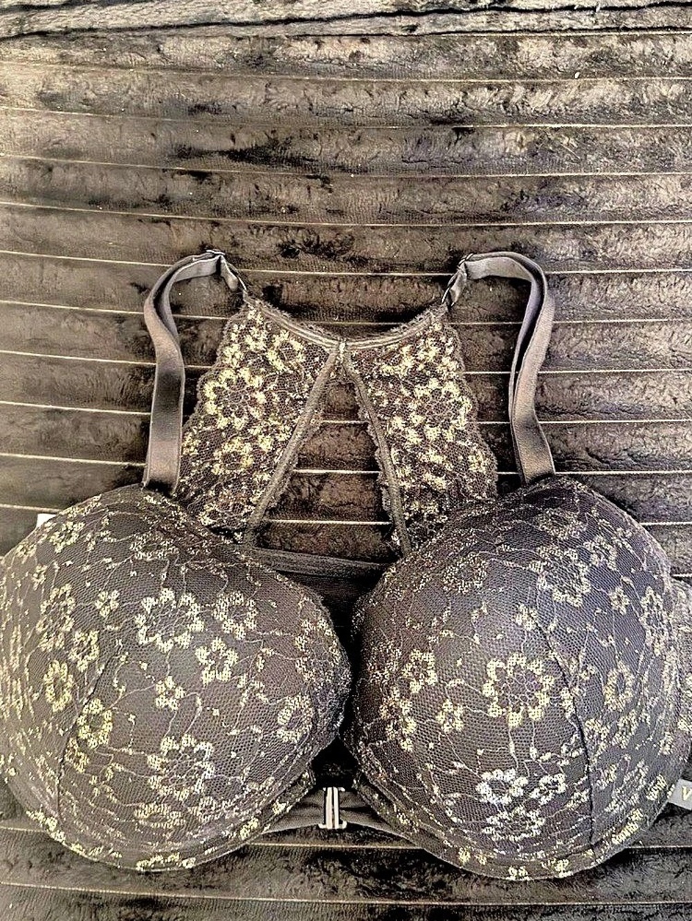 Victoria's Secret Perfect Shape Lace Racerback Push-Up Bra